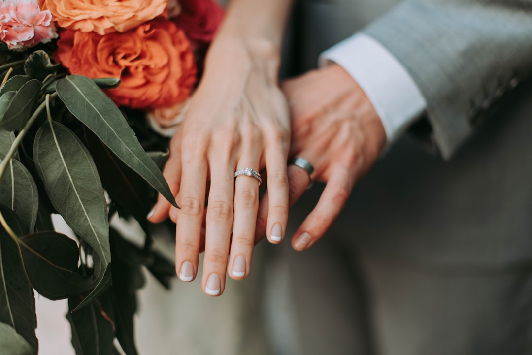 Photo engagement ring