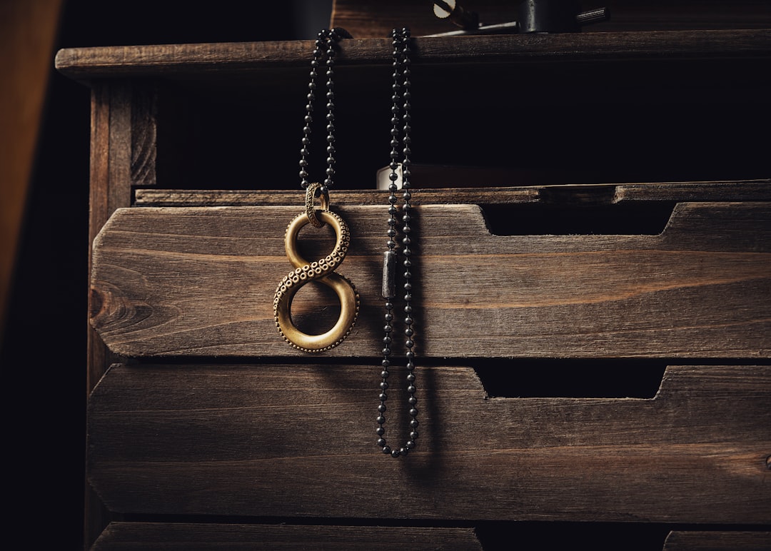Photo necklace storage