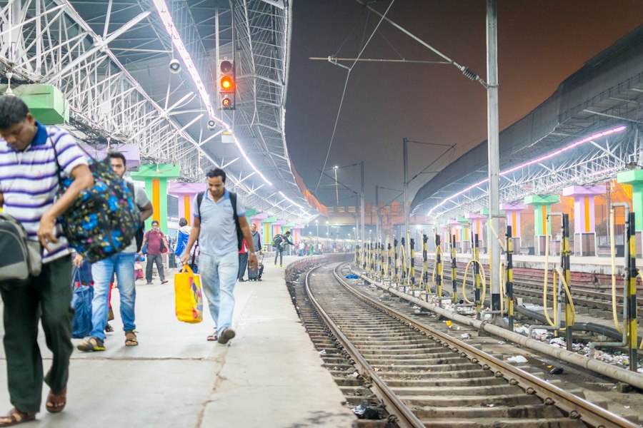 Photo railway sector employees