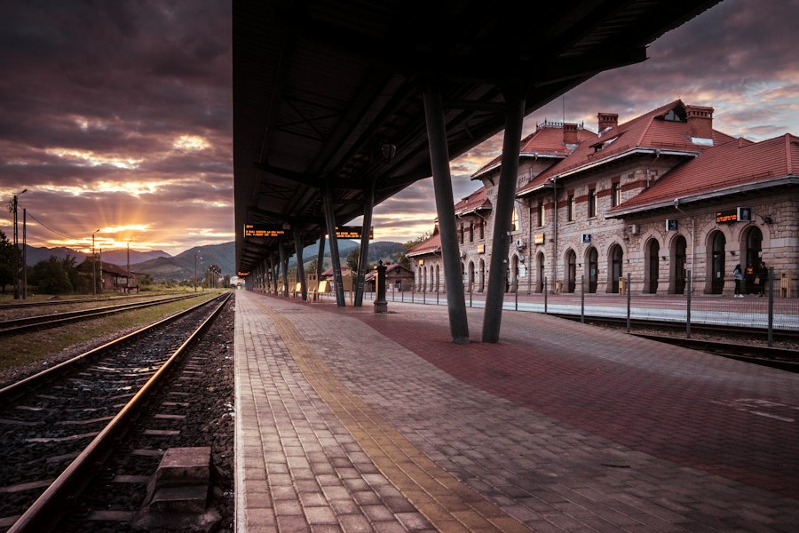 Photo Romanian railway history