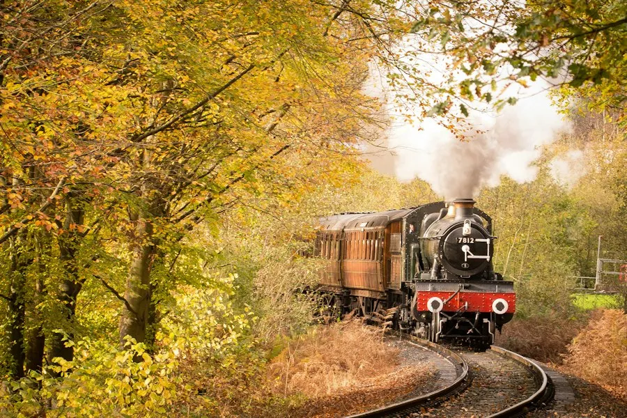 Photo historic trains